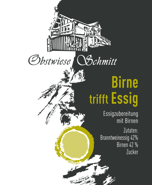 Birnen Essig
